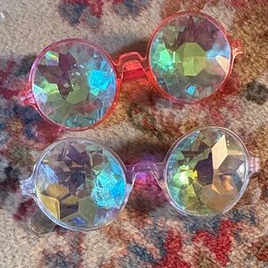 Kaleidoscope glasses